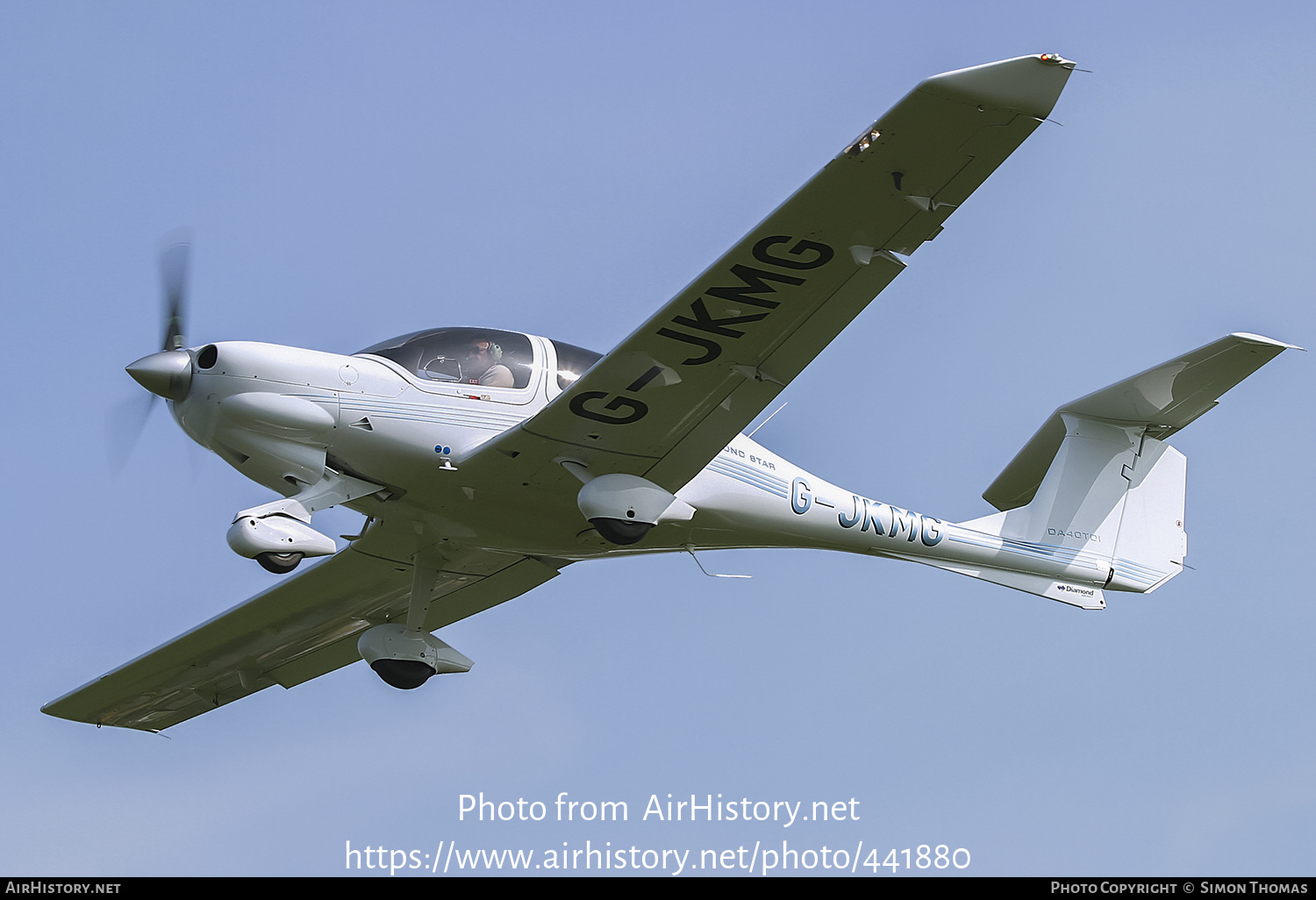 Aircraft Photo of G-JKMG | Diamond DA40D Diamond Star TDI | AirHistory.net #441880