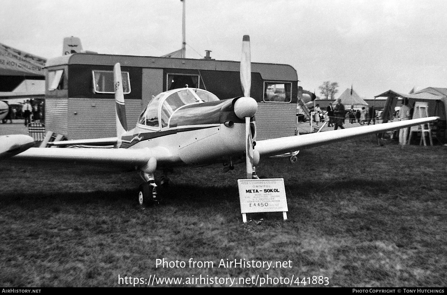 Aircraft Photo of G-ARSP | Orličan L-40 Meta Sokol | AirHistory.net #441883