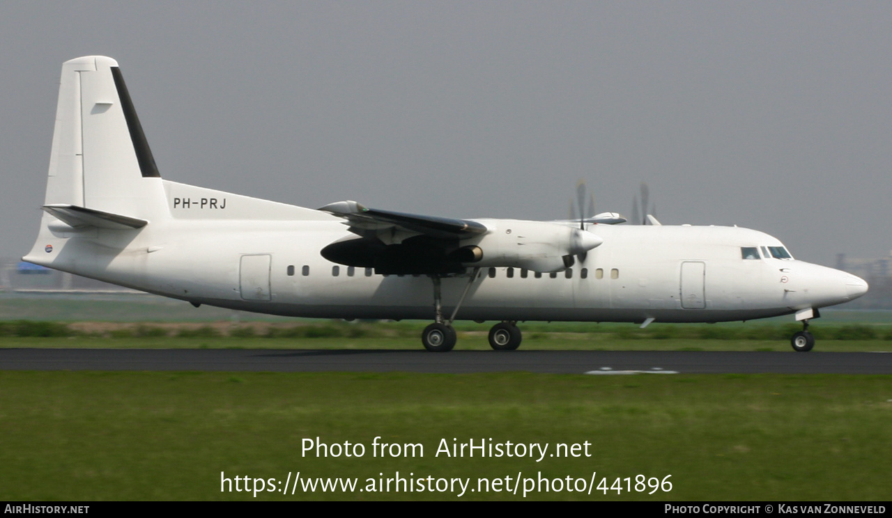 Aircraft Photo of PH-PRJ | Fokker 50 | AirHistory.net #441896