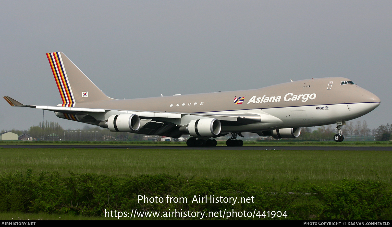 Aircraft Photo of HL7604 | Boeing 747-48EF/SCD | Asiana Airlines Cargo | AirHistory.net #441904