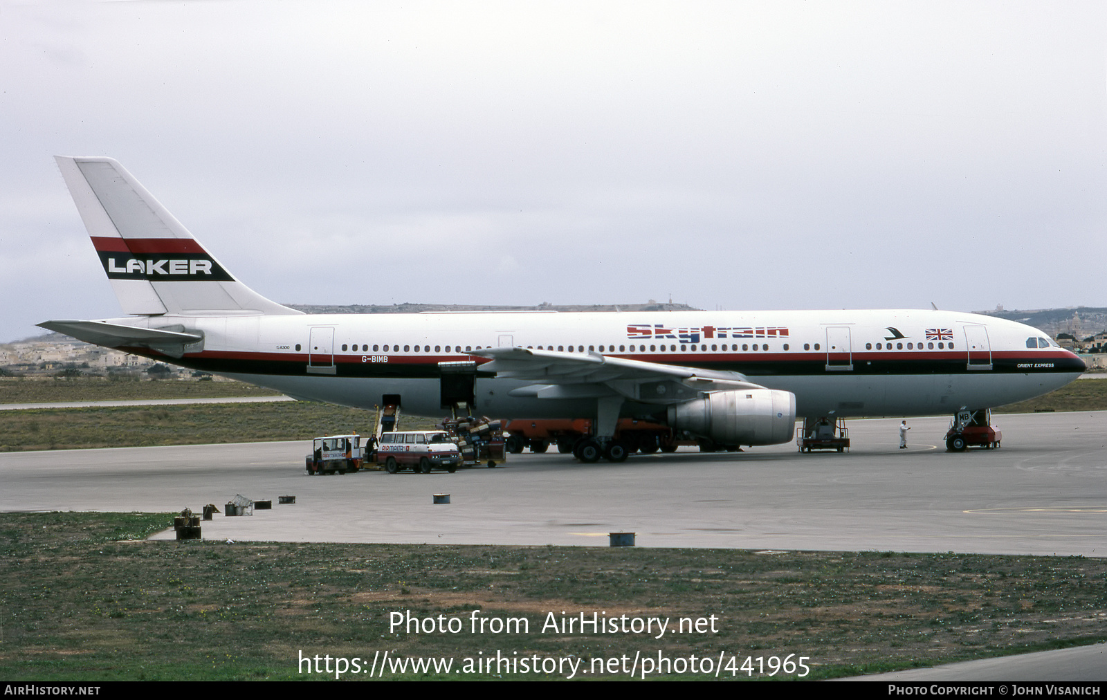 Aircraft Photo of G-BIMB | Airbus A300B4-203 | Laker Airways Skytrain | AirHistory.net #441965