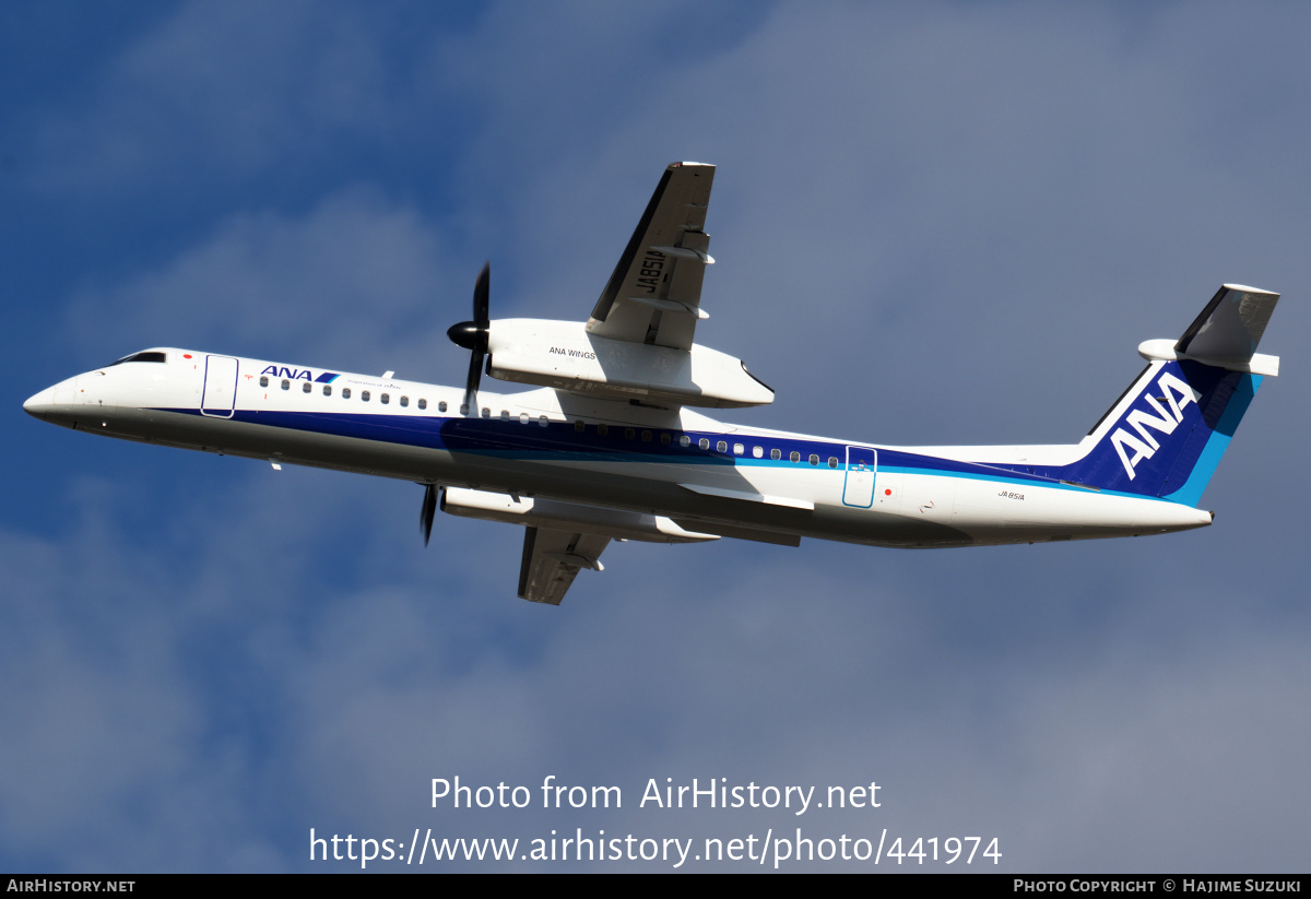 Aircraft Photo of JA851A | Bombardier DHC-8-402 Dash 8 | All Nippon Airways - ANA | AirHistory.net #441974