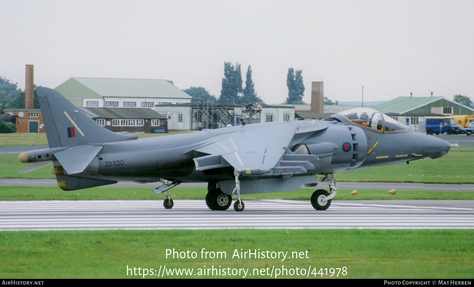 Aircraft Photo of ZD320 | British Aerospace Harrier GR5A | UK - Air Force | AirHistory.net #441978