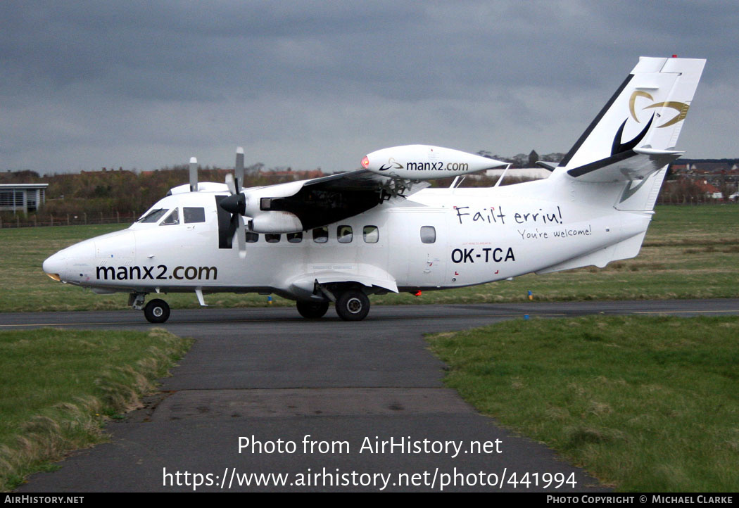 Aircraft Photo of OK-TCA | Let L-410UVP-E Turbolet | Manx2 Airlines | AirHistory.net #441994