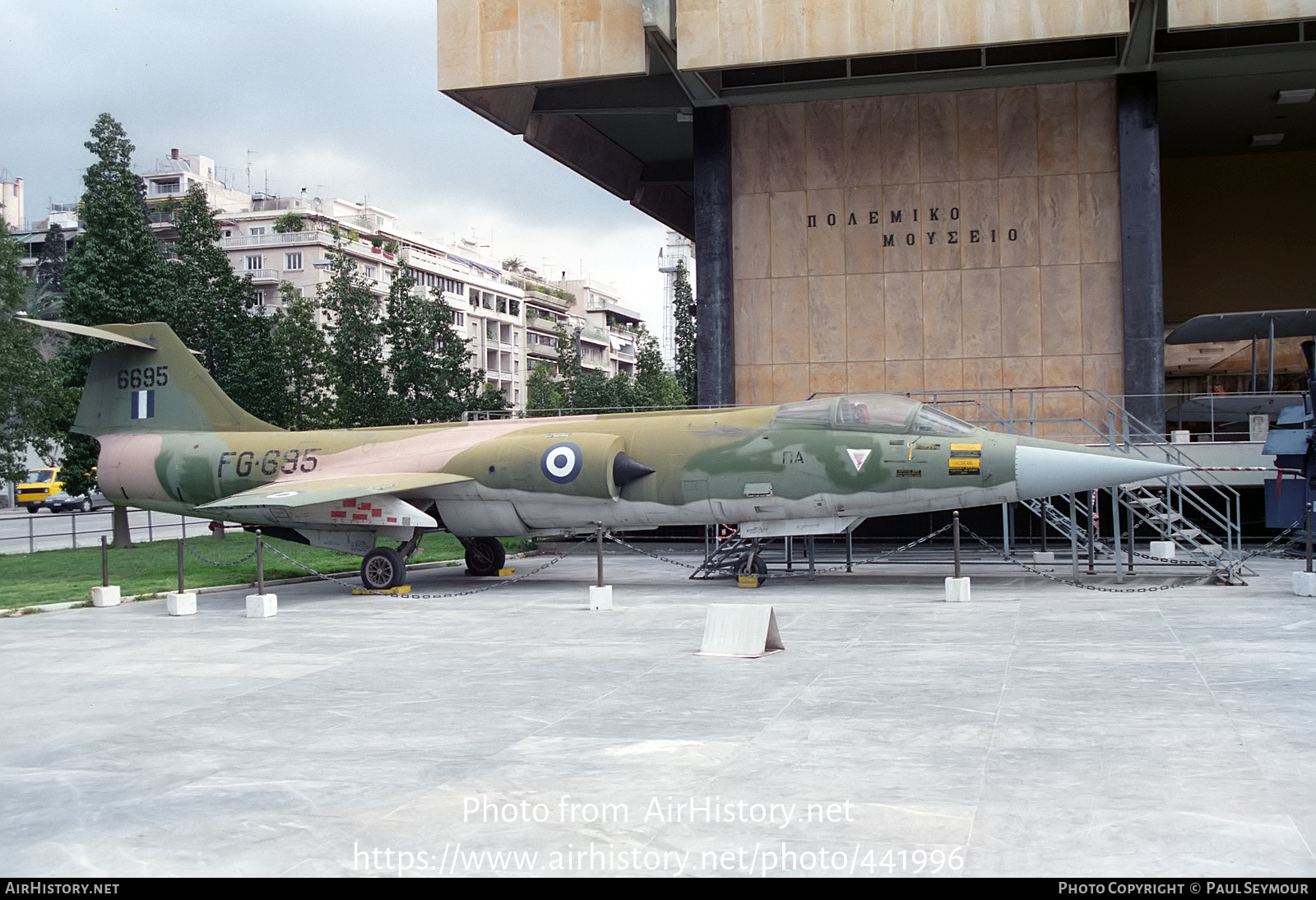 Aircraft Photo of 6695 | Lockheed F-104G Starfighter | Greece - Air Force | AirHistory.net #441996