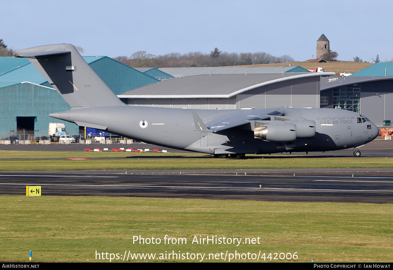 Aircraft Photo of 1230 | Boeing C-17A Globemaster III | United Arab Emirates - Air Force | AirHistory.net #442006