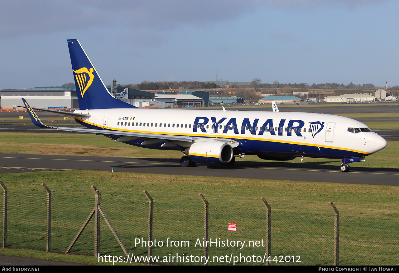 Aircraft Photo of EI-ENR | Boeing 737-8AS | Ryanair | AirHistory.net #442012