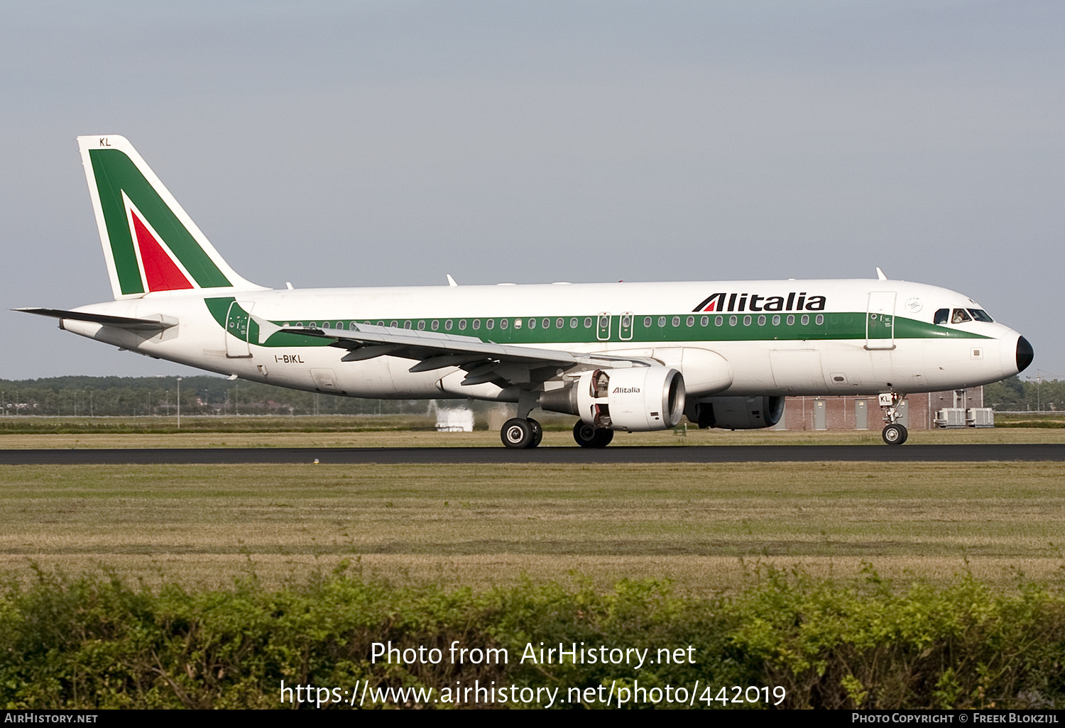 Aircraft Photo of I-BIKL | Airbus A320-214 | Alitalia | AirHistory.net #442019