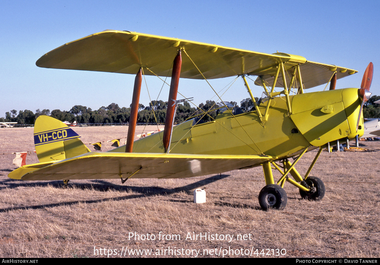 Aircraft Photo of VH-CCD | De Havilland D.H. 82A Tiger Moth | AirHistory.net #442130