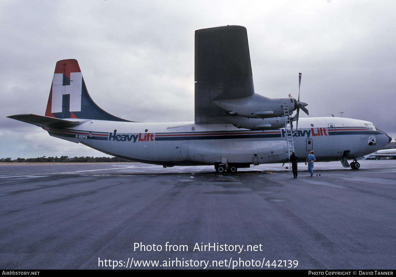 Aircraft Photo of G-BEPS | Short SC.5 Belfast | HeavyLift Cargo Airlines | AirHistory.net #442139