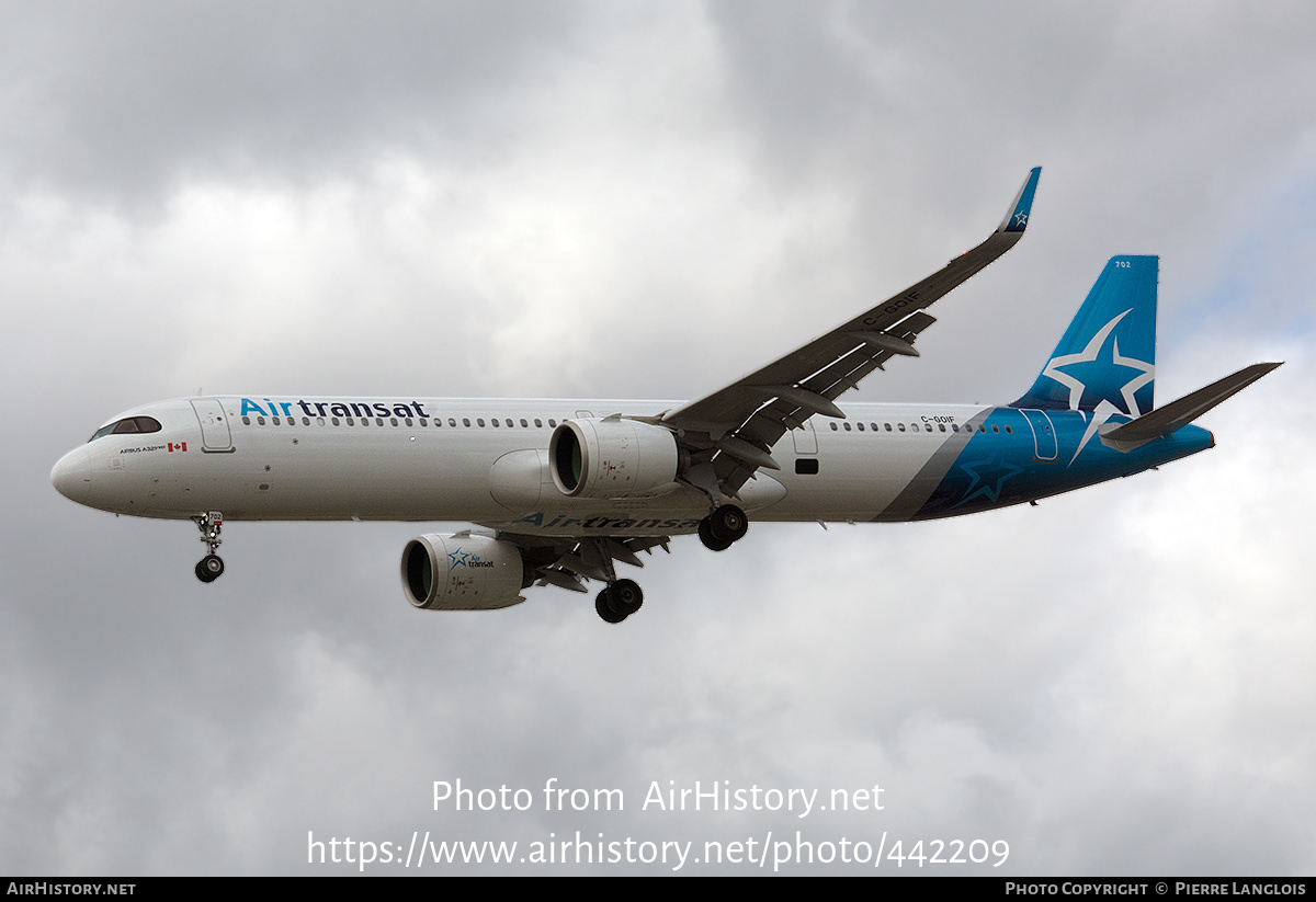 Aircraft Photo of C-GOIF | Airbus A321-271NX | Air Transat | AirHistory.net #442209