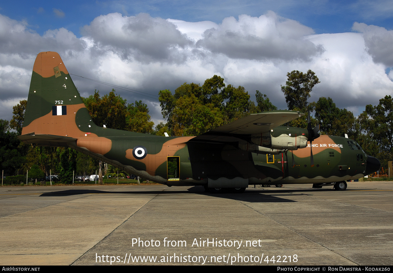 Aircraft Photo of 752 | Lockheed C-130H Hercules | Greece - Air Force | AirHistory.net #442218