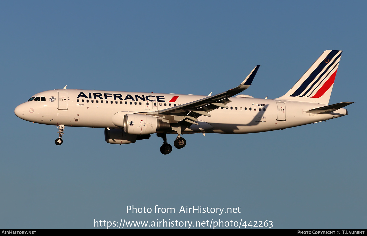 Aircraft Photo of F-HEPF | Airbus A320-214 | Air France | AirHistory.net #442263