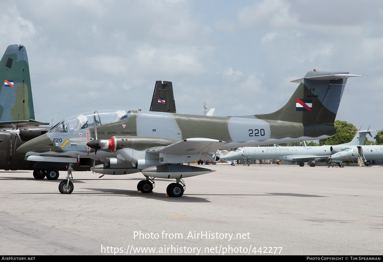 Aircraft Photo of 220 | FMA IA-58A Pucara | Uruguay - Air Force ...