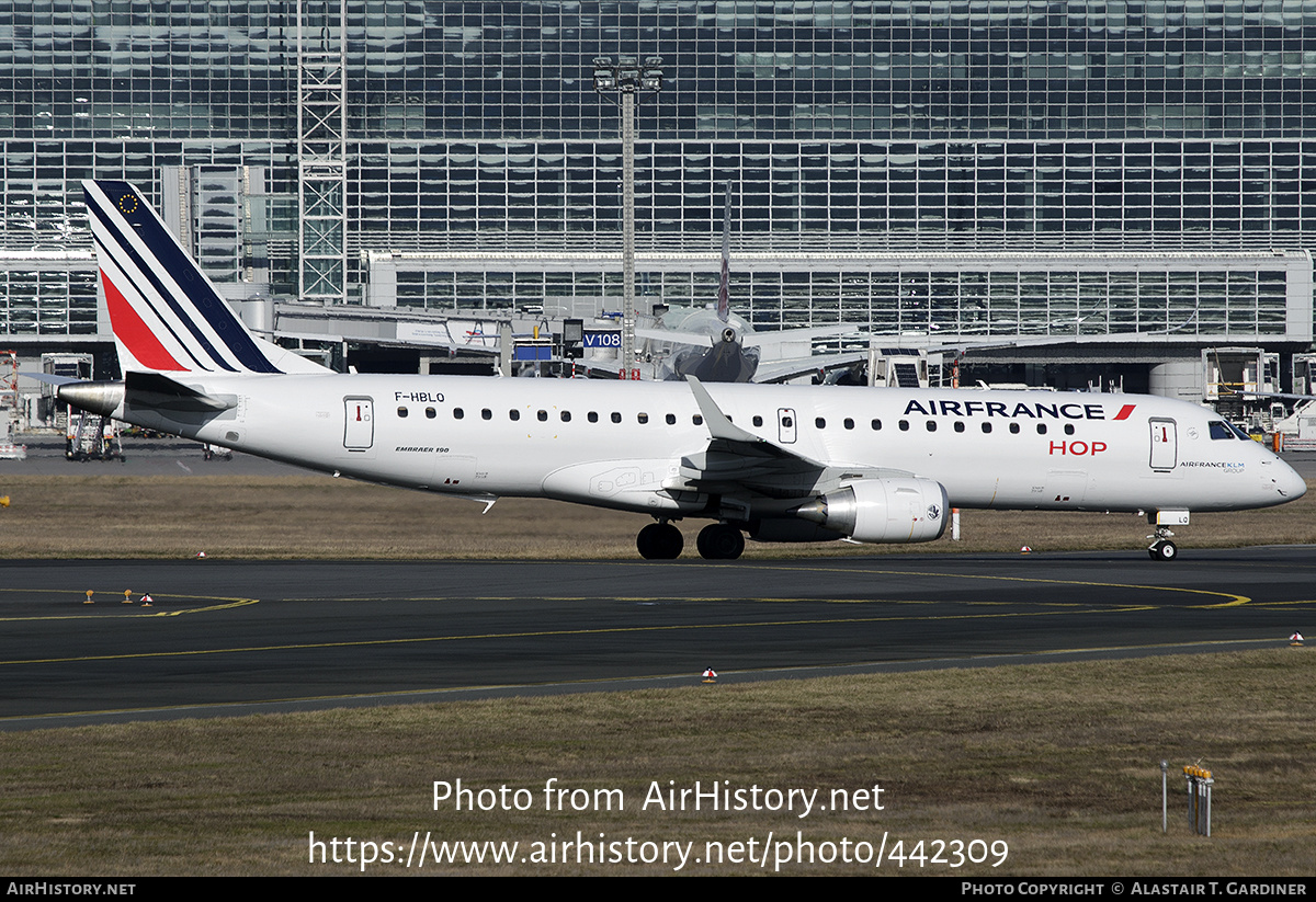 Aircraft Photo of F-HBLQ | Embraer 190STD (ERJ-190-100STD) | Air France | AirHistory.net #442309