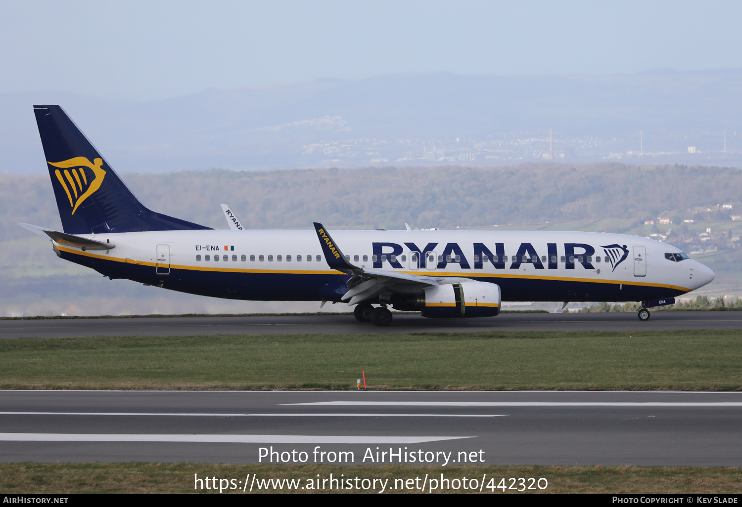 Aircraft Photo of EI-ENA | Boeing 737-8AS | Ryanair | AirHistory.net #442320