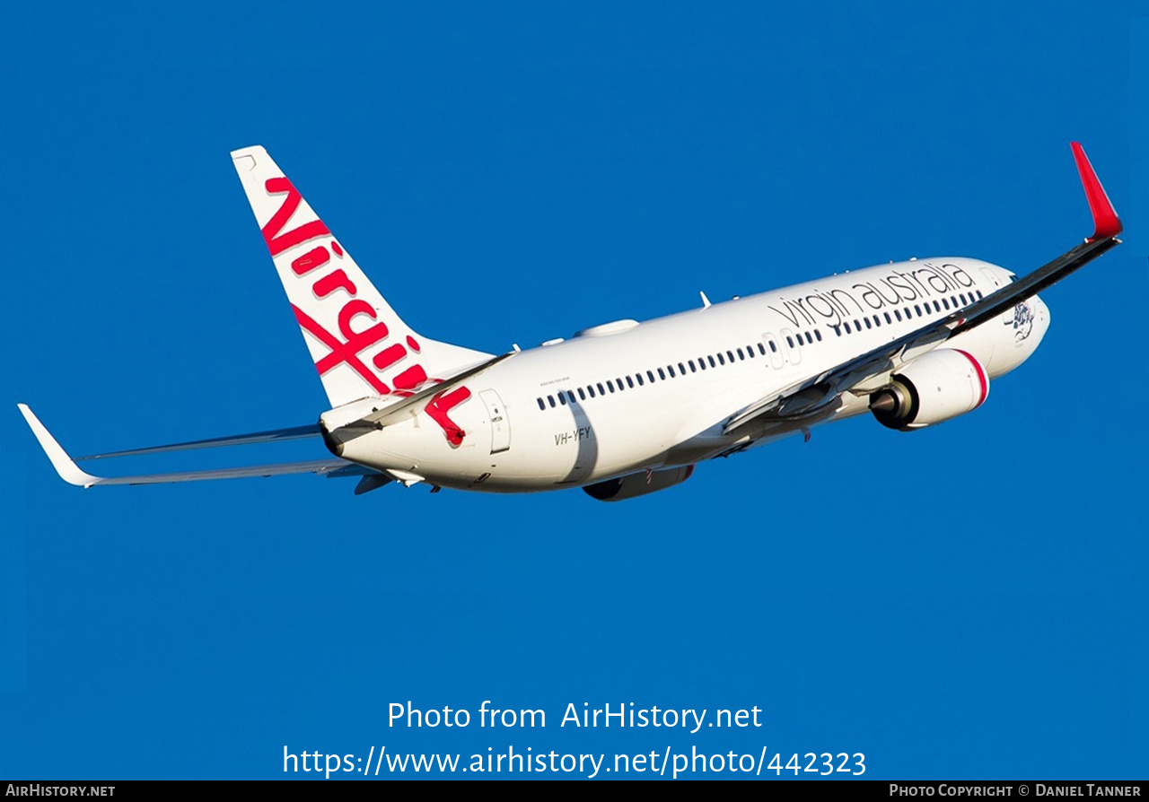 Aircraft Photo of VH-YFY | Boeing 737-8FE | AirHistory.net #442323