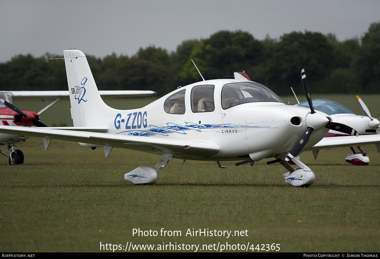 Aircraft Photo of G-ZZDG | Cirrus SR-20 G2 | AirHistory.net #442365