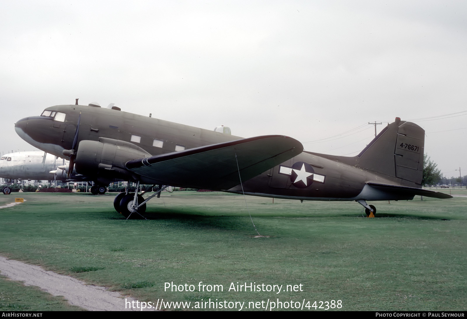 Aircraft Photo of 44-76671 / 4-76671 | Douglas C-47D Skytrain | USA - Air Force | AirHistory.net #442388