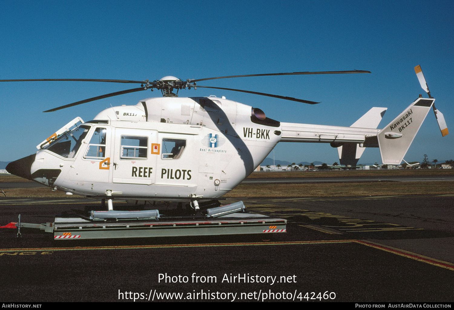 Aircraft Photo of VH-BKK | MBB-Kawasaki BK-117B-2 | Reef Helicopters |  AirHistory.net #442460