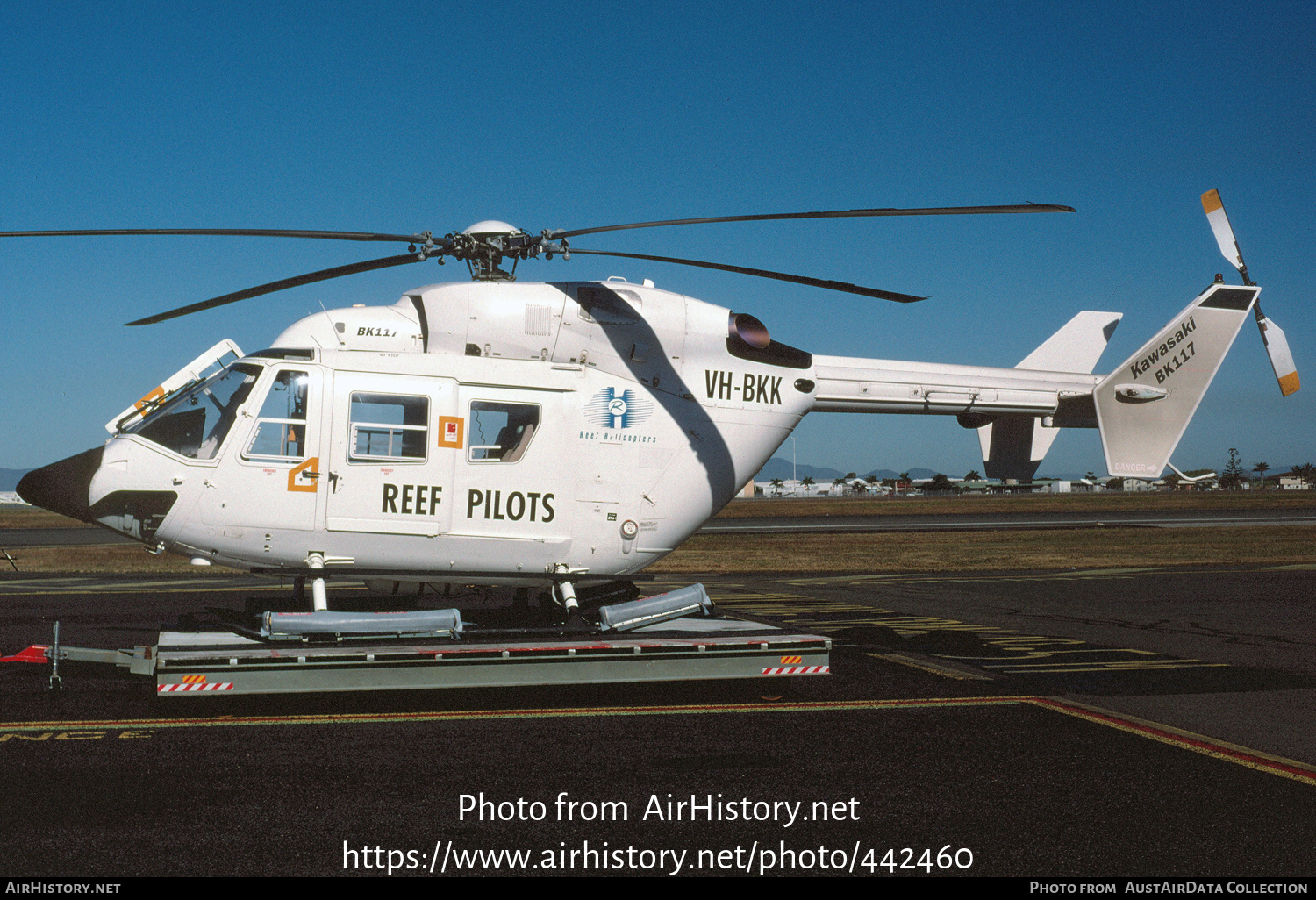 Aircraft Photo of VH-BKK | MBB-Kawasaki BK-117B-2 | Reef Helicopters | AirHistory.net #442460