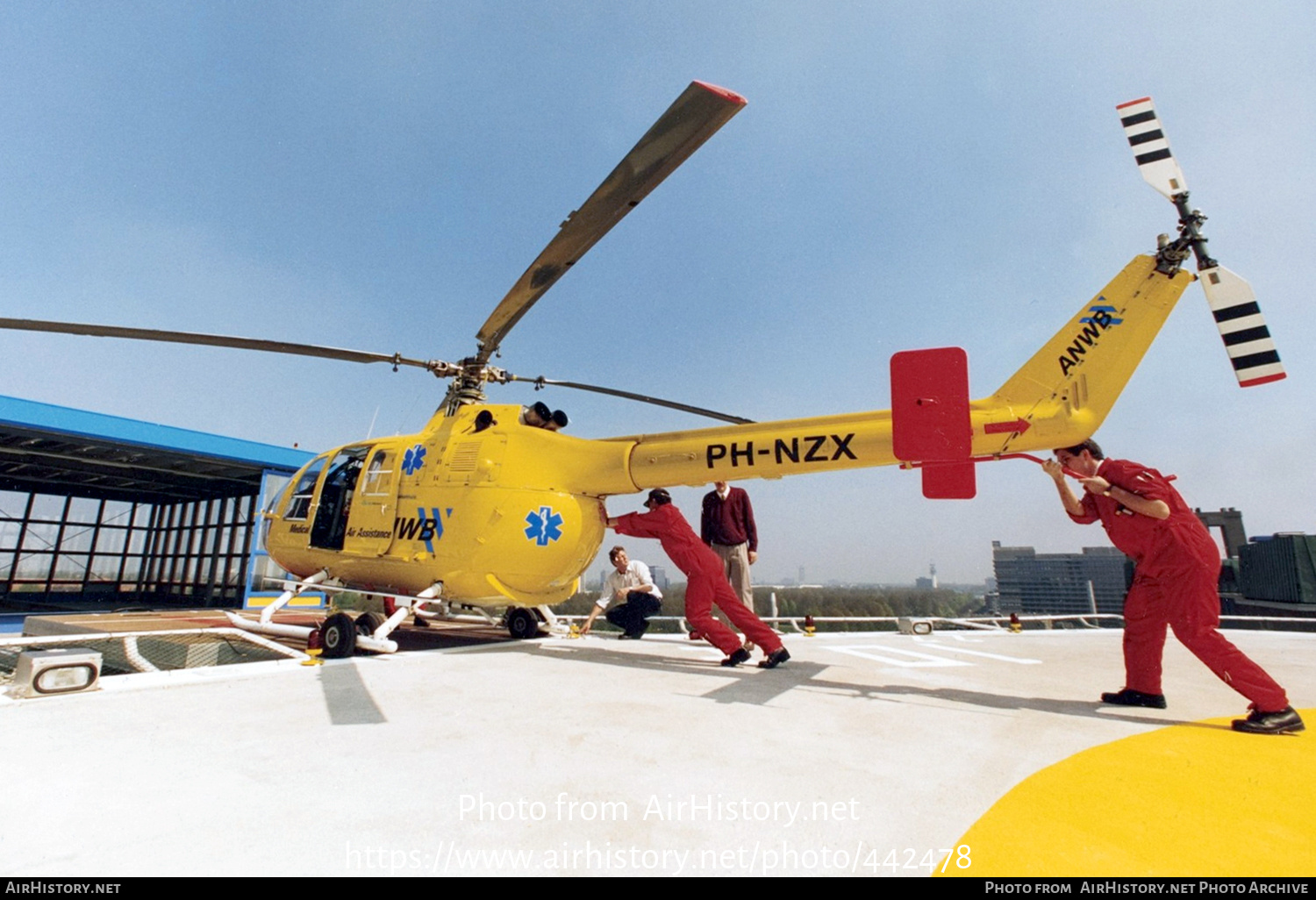 Aircraft Photo of PH-NZX | MBB BO-105CBS | ANWB Medical Air Assistance | AirHistory.net #442478