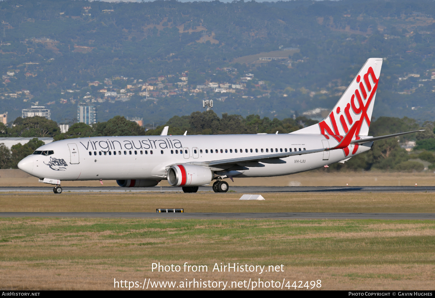 Aircraft Photo of VH-IJU | Boeing 737-8SA | Virgin Australia Airlines | AirHistory.net #442498