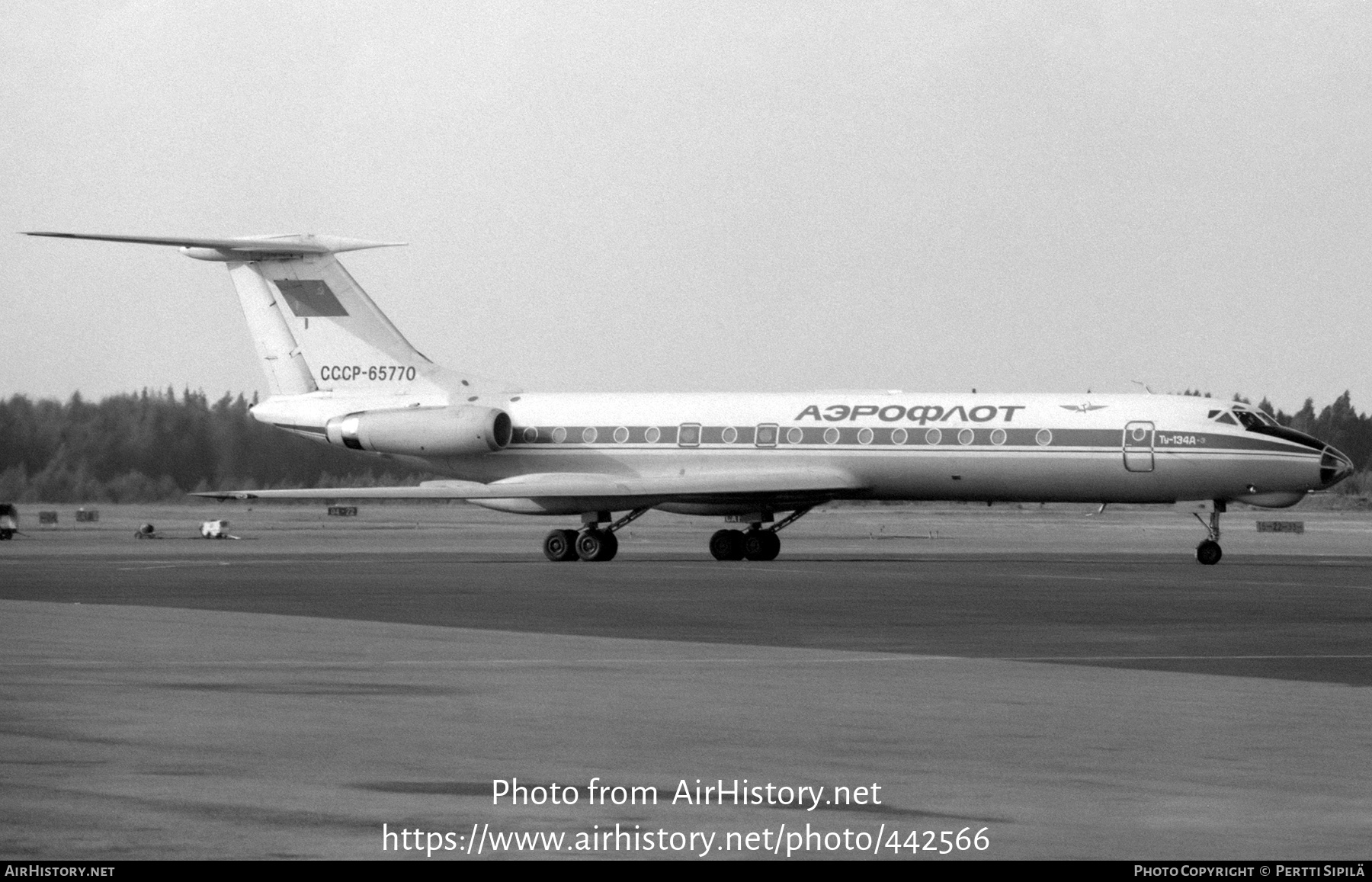 Aircraft Photo of CCCP-65770 | Tupolev Tu-134A-3 | Aeroflot | AirHistory.net #442566