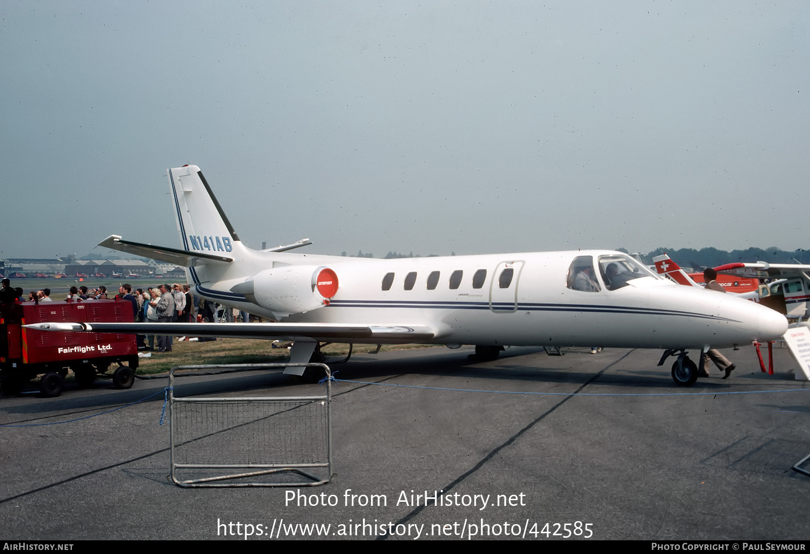 Aircraft Photo of N141AB | Cessna 550 Citation II | AirHistory.net #442585