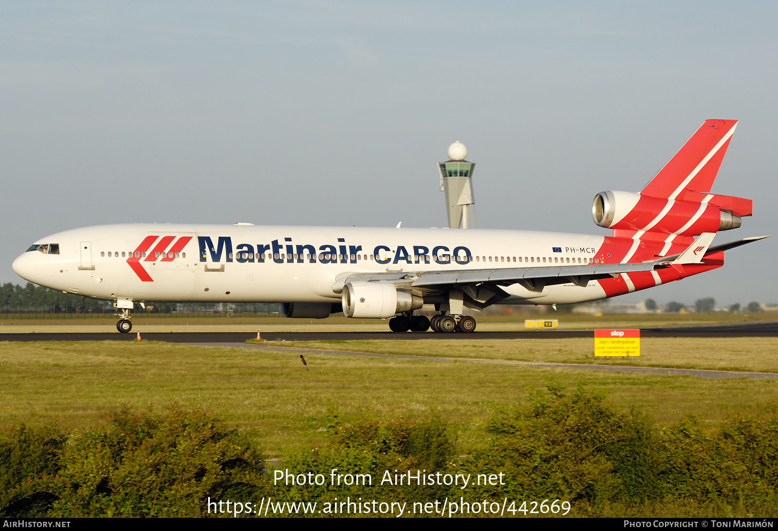 Aircraft Photo of PH-MCR | McDonnell Douglas MD-11CF | Martinair Cargo | AirHistory.net #442669