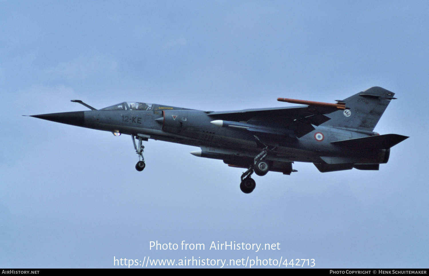 Aircraft Photo of 270 | Dassault Mirage F1C-200 | France - Air Force | AirHistory.net #442713