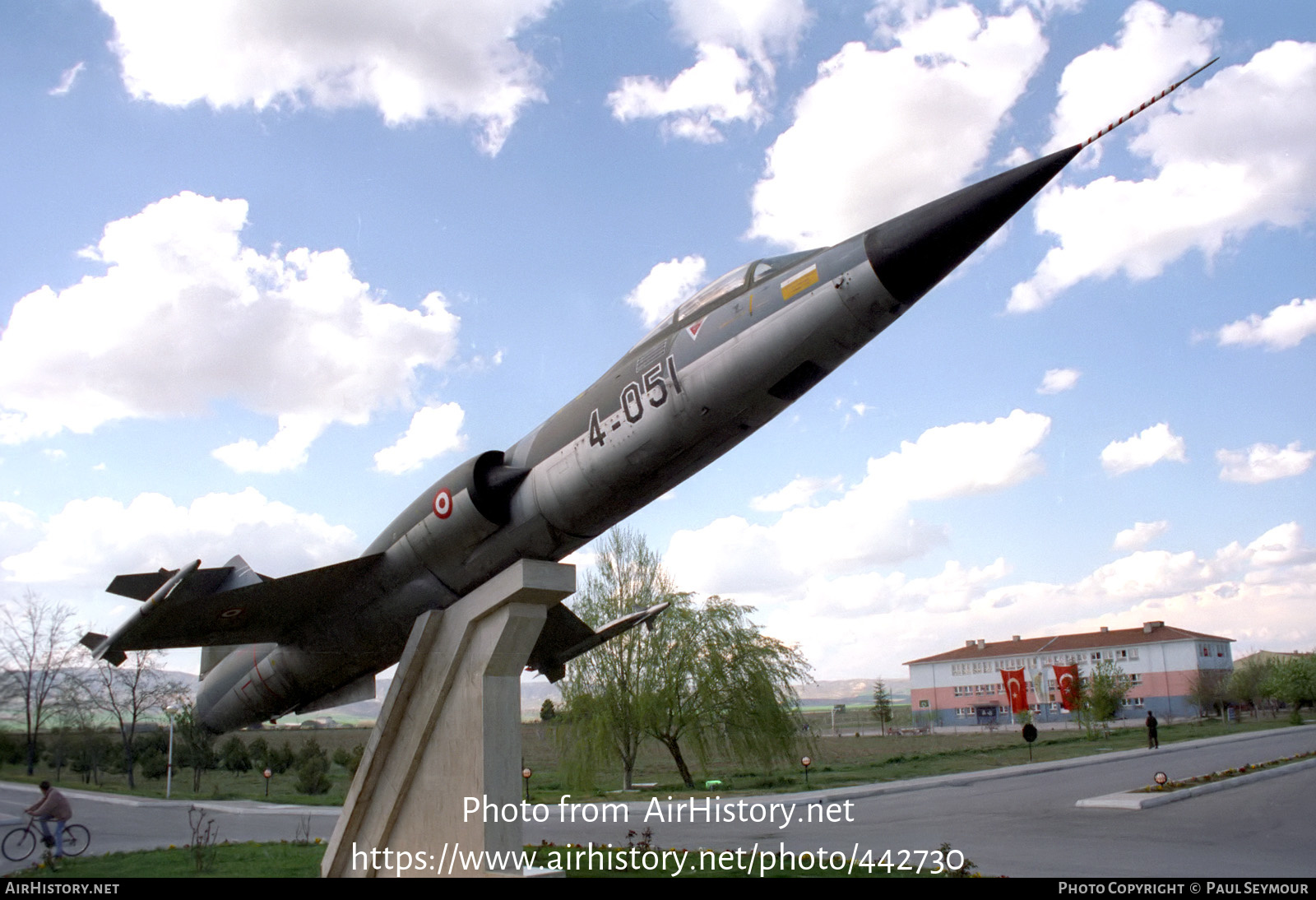 Aircraft Photo of 7051 | Lockheed F-104G Starfighter | Turkey - Air Force | AirHistory.net #442730