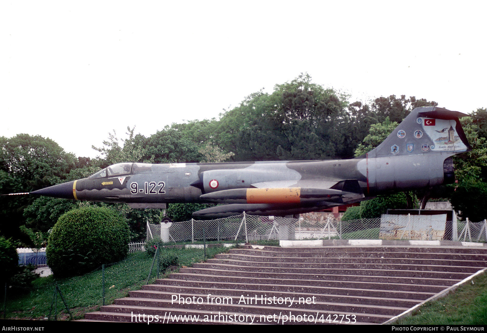 Aircraft Photo of 7122 | Lockheed F-104G Starfighter | Turkey - Air Force | AirHistory.net #442753