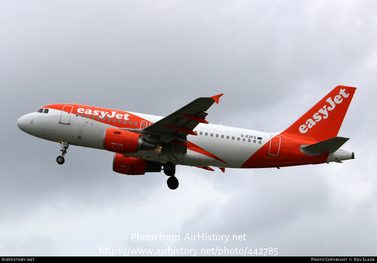 Aircraft Photo of G-EZFS | Airbus A319-111 | EasyJet | AirHistory.net #442785