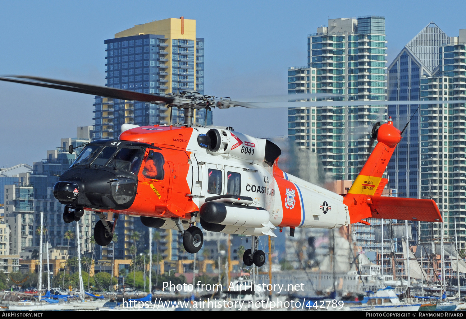 Aircraft Photo of 6041 | Sikorsky MH-60T Jayhawk (S-70B-5) | USA - Coast Guard | AirHistory.net #442789