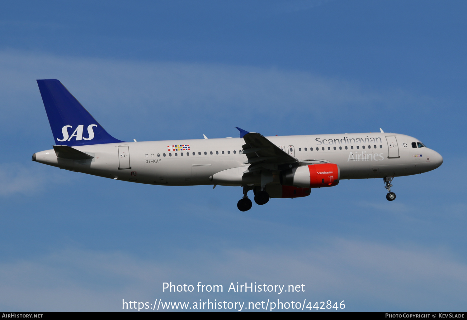 Aircraft Photo of OY-KAY | Airbus A320-232 | Scandinavian Airlines - SAS | AirHistory.net #442846