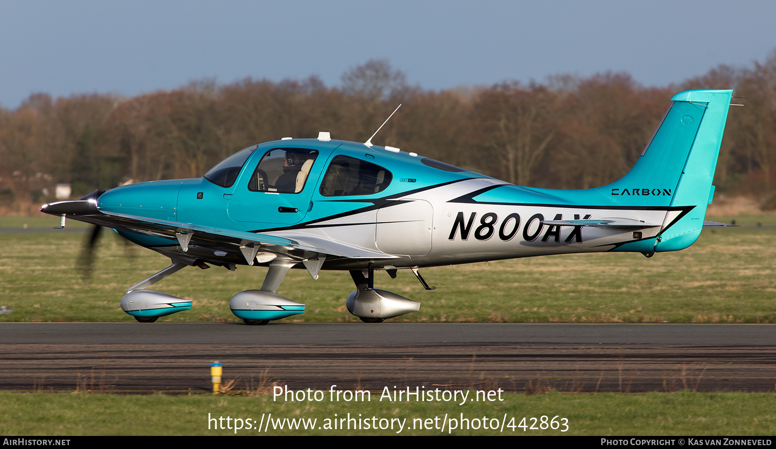 Aircraft Photo of N800AX | Cirrus SR-22T G6-GTS Carbon | AirHistory.net #442863