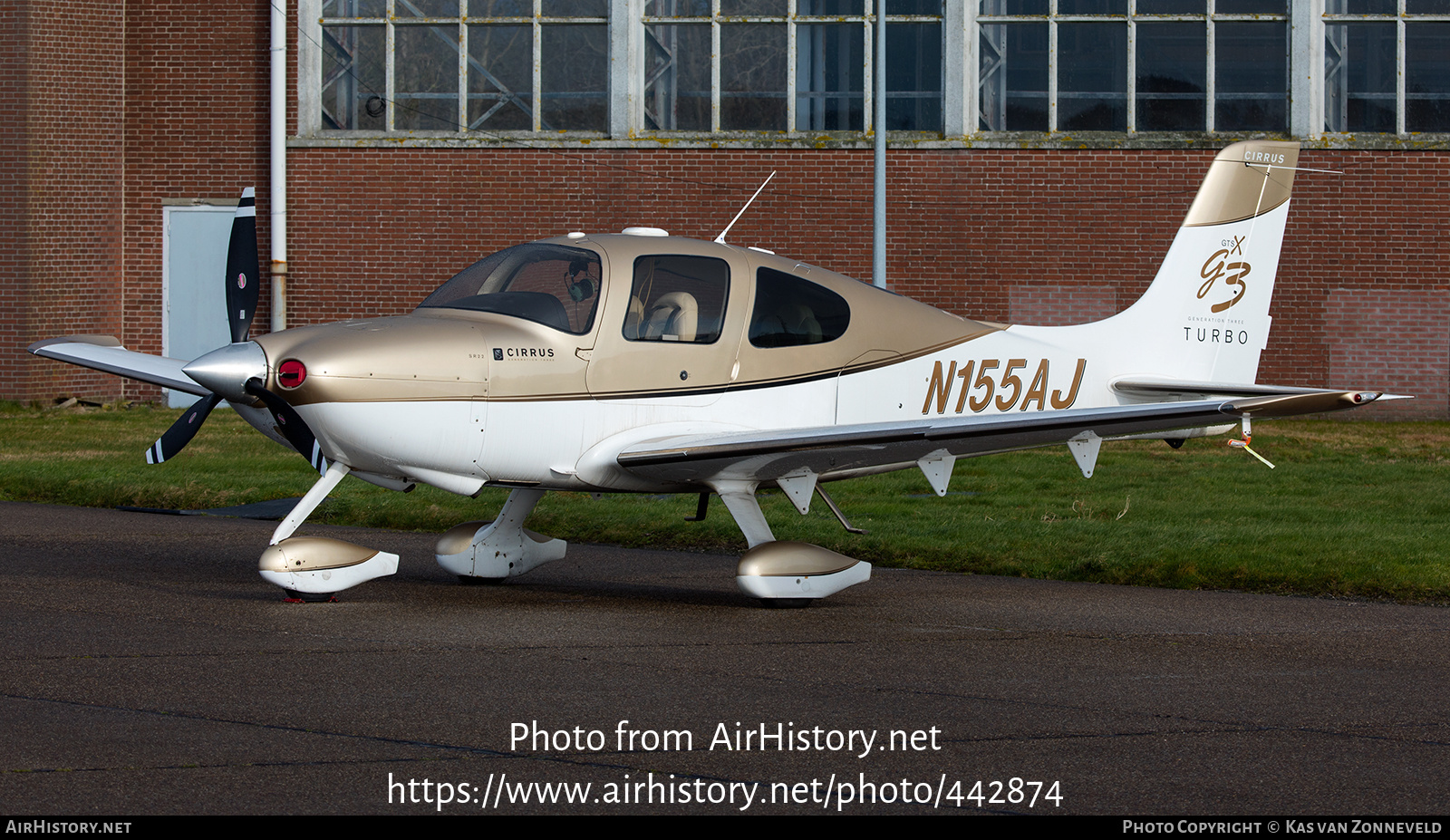 Aircraft Photo of N155AJ | Cirrus SR-22 G3-GTSX Turbo | AirHistory.net #442874