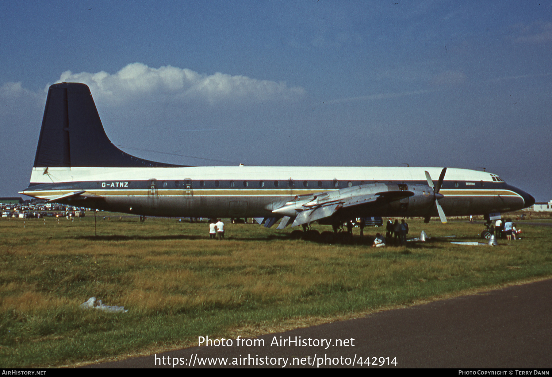 Aircraft Photo of G-ATNZ | Bristol 175 Britannia 314 | Caledonian Airways | AirHistory.net #442914