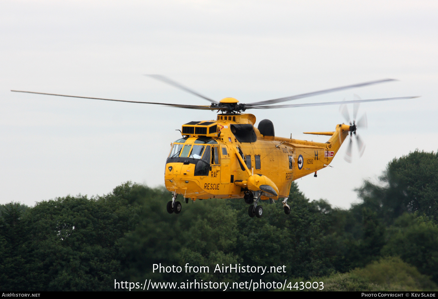 Aircraft Photo of XZ592 | Westland WS-61 Sea King HAR3 | UK - Air Force | AirHistory.net #443003