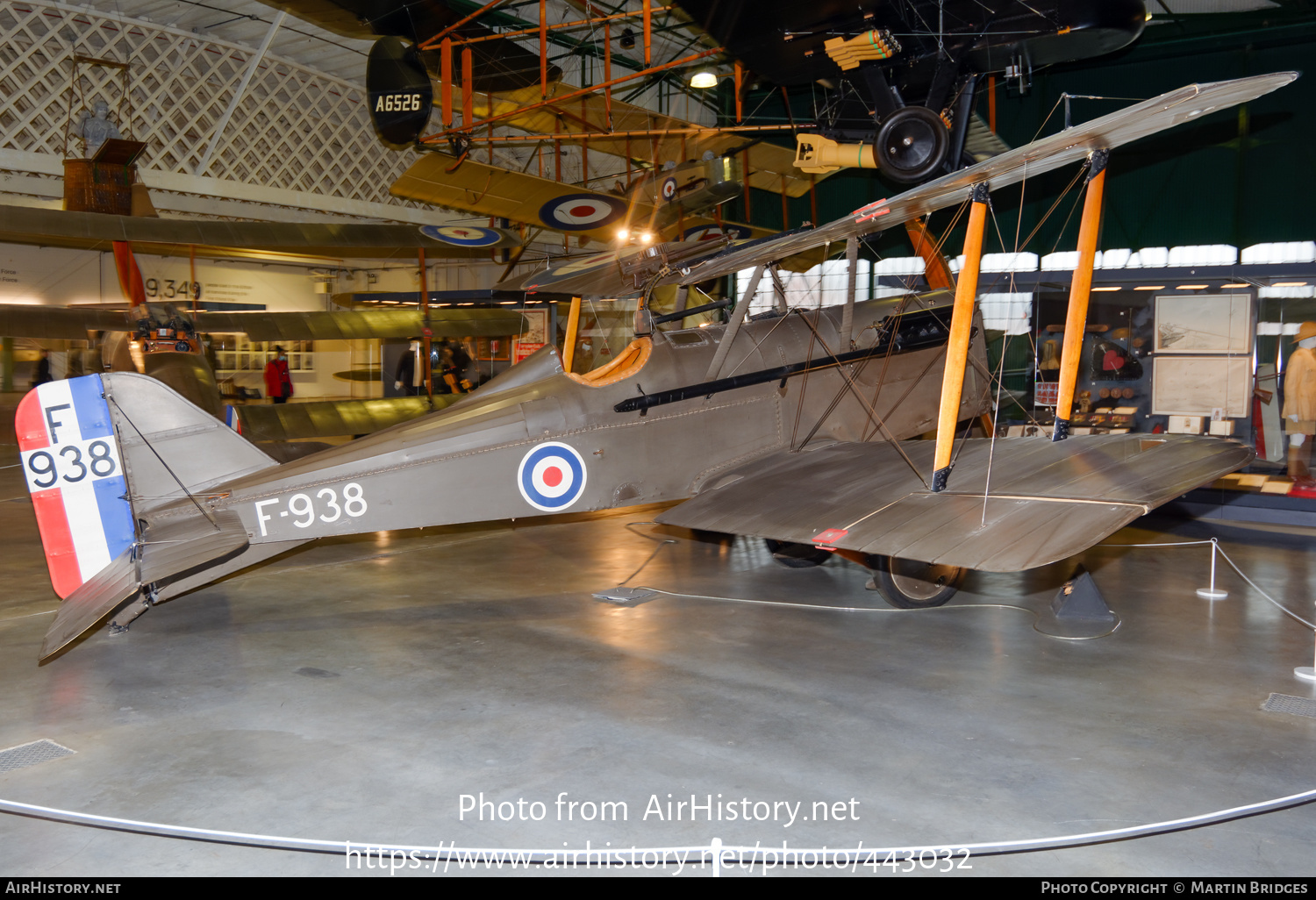 Aircraft Photo of F938 | Royal Aircraft Factory SE-5A | UK - Air Force | AirHistory.net #443032