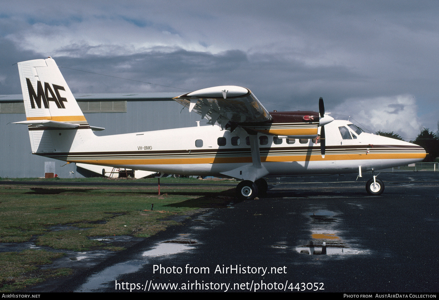 Aircraft Photo of VH-BMG | De Havilland Canada DHC-6-200 Twin Otter | Missionary Aviation Fellowship - MAF | AirHistory.net #443052