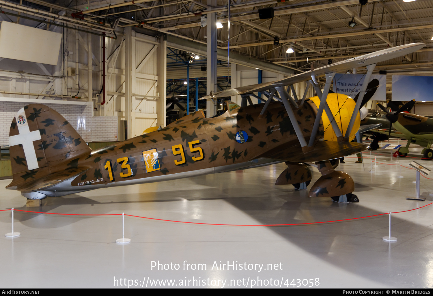 Aircraft Photo of BT474 | Fiat CR-42 Falco | Italy - Air Force | AirHistory.net #443058