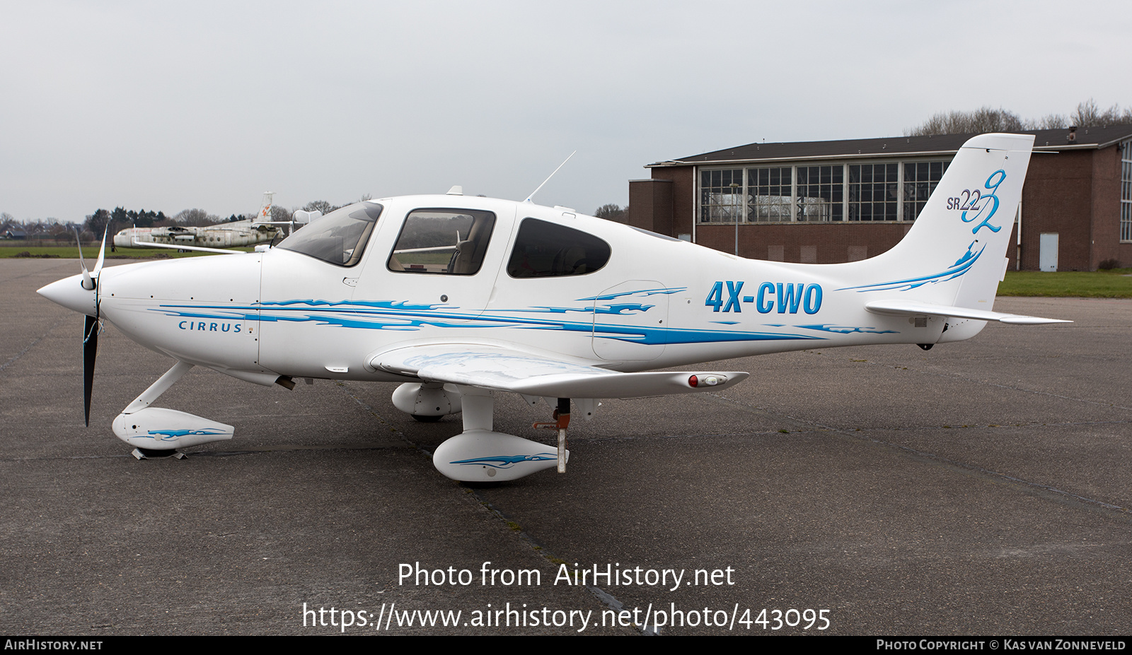 Aircraft Photo of 4X-CWO | Cirrus SR-22 G2 | AirHistory.net #443095