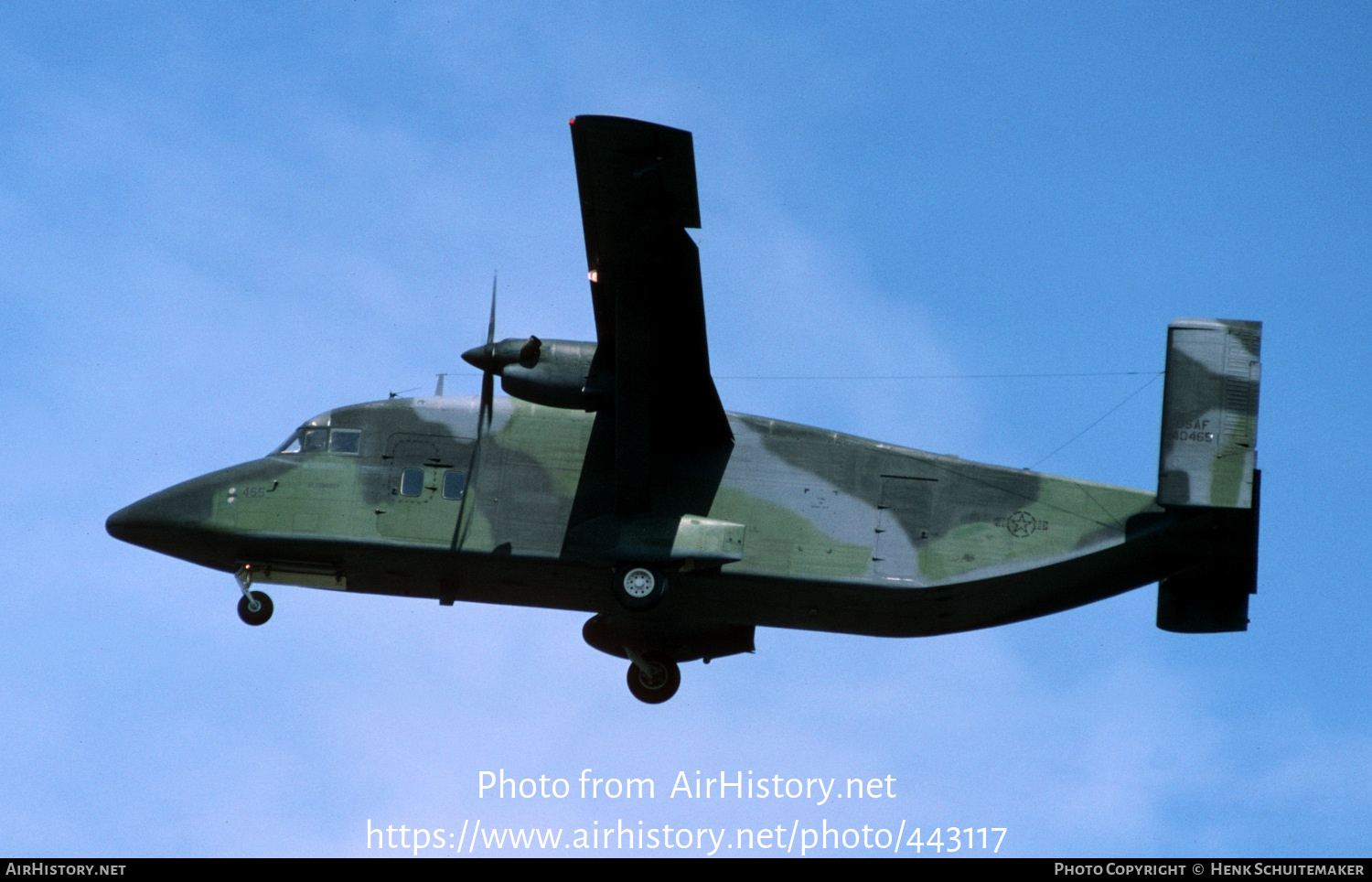 Aircraft Photo of 84-0465 / 40465 | Short C-23A Sherpa (330) | USA - Air Force | AirHistory.net #443117