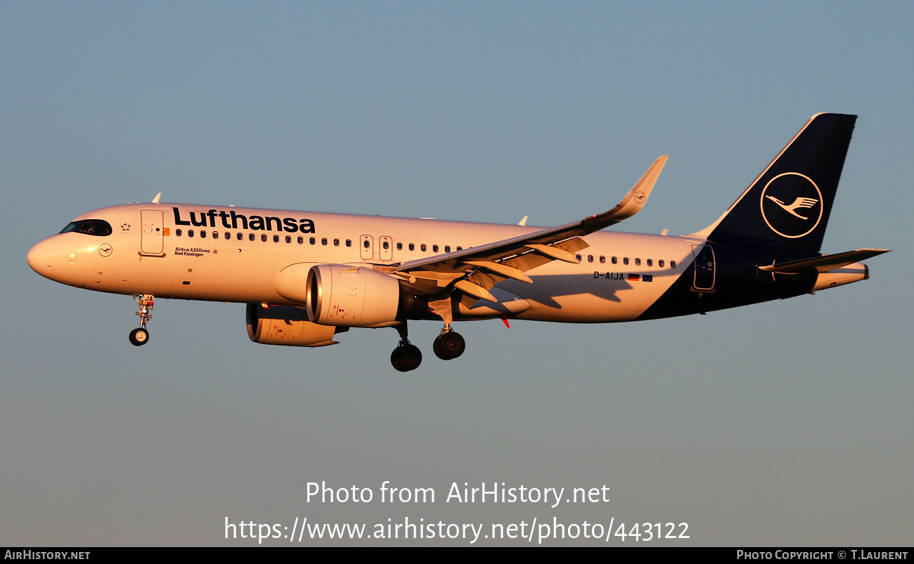 Aircraft Photo of D-AIJA | Airbus A320-271N | Lufthansa | AirHistory.net #443122