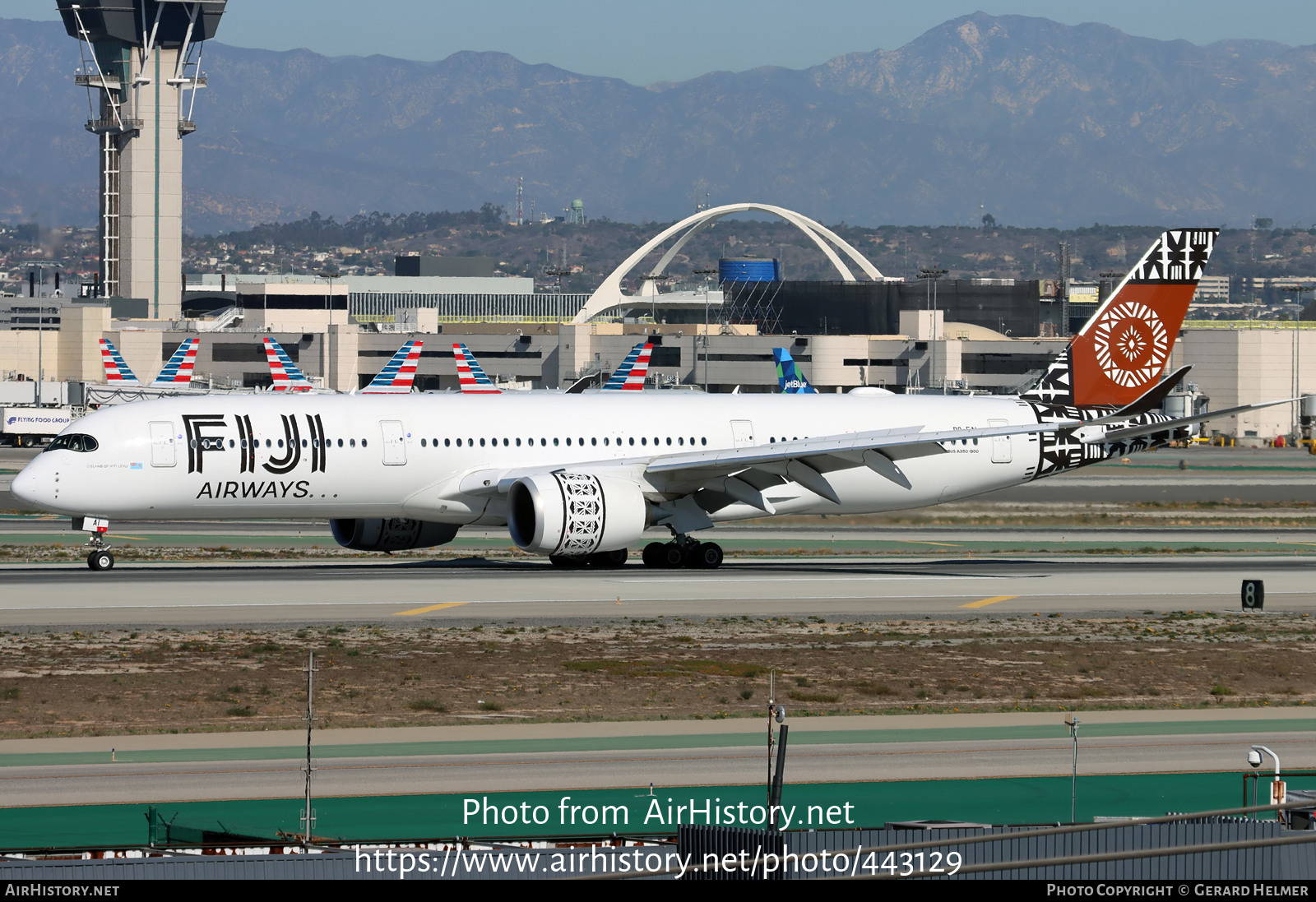 Aircraft Photo of DQ-FAI | Airbus A350-941 | Fiji Airways | AirHistory.net #443129