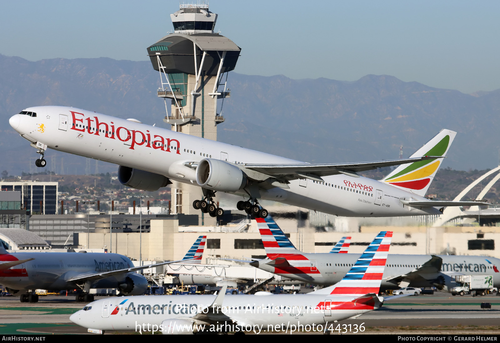 Aircraft Photo of ET-ASK | Boeing 777-360/ER | Ethiopian Airlines | AirHistory.net #443136