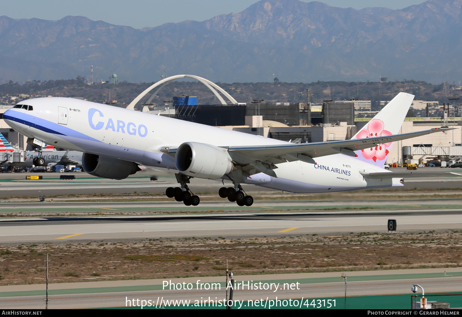 Aircraft Photo of B-18771 | Boeing 777-F | China Airlines Cargo | AirHistory.net #443151