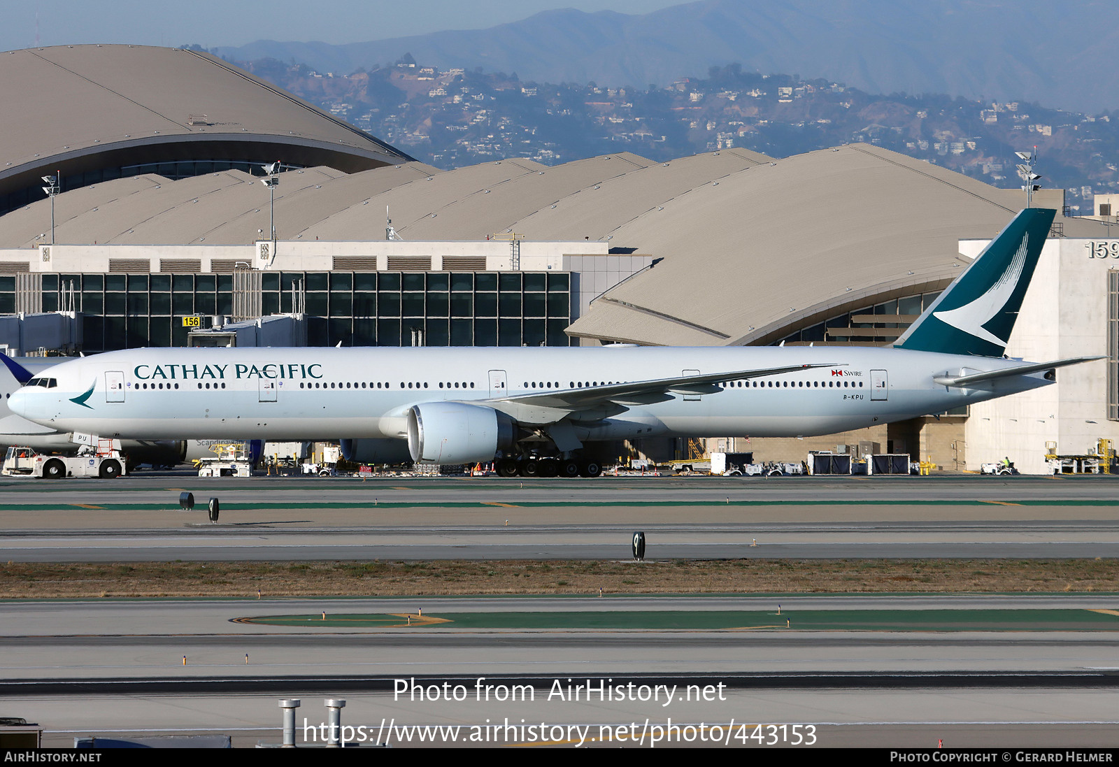 Aircraft Photo Of B-KPU | Boeing 777-367/ER | Cathay Pacific Airways ...